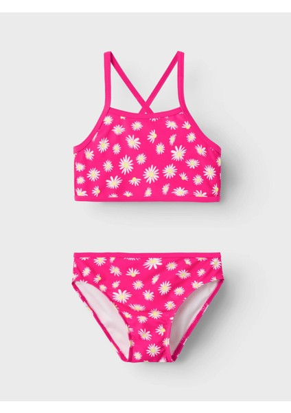 Pembe Kız Çocuk Bikini Takımı