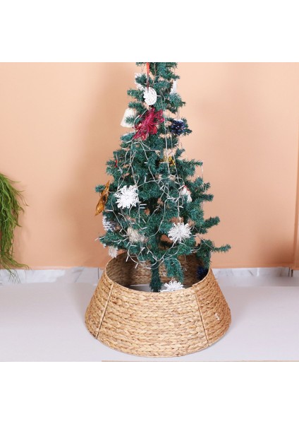 Mylamp Yılbaşı Ağacı Eteği 73X51X28 cm Doğal Su Sümbülü fırsatları