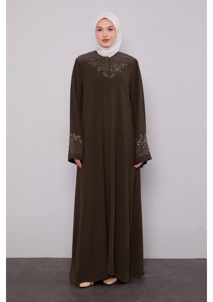 Haki Gizli Yan Cepli Ferace