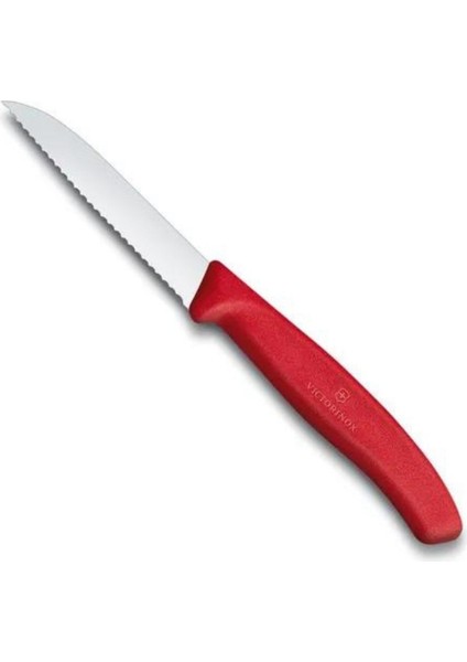 6.7431 SwissClassic 8 cm Tırtıklı Soyma Bıçağı