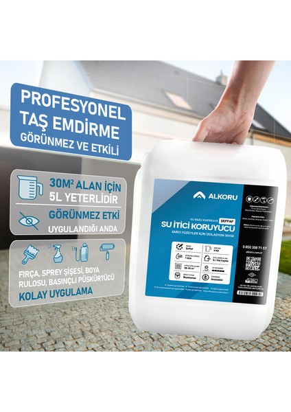 5 kg Şeffaf Emici Yüzeyler Için Su Itici ve Koruyucu malzeme fırsatları