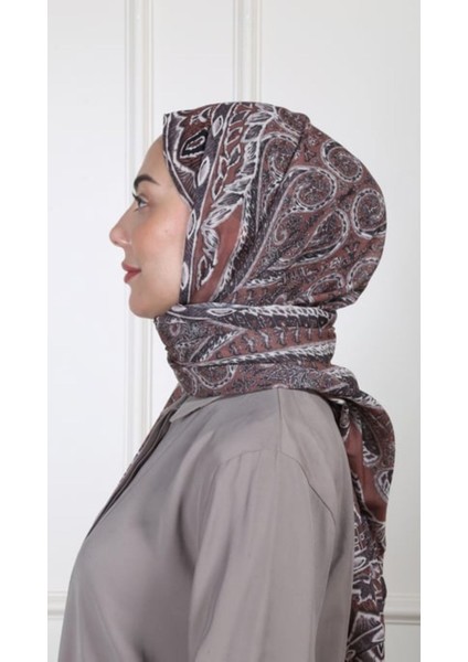 Lo'cella Desenli Pamuk Vual Şal