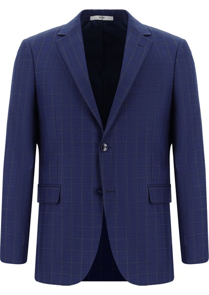 Regular Fit Klasik Ekose Takım Elbise fiyatları