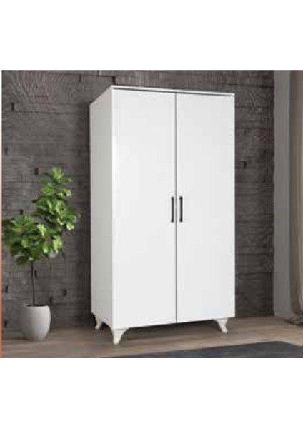 KDL Beyaz Yüklük Dolap