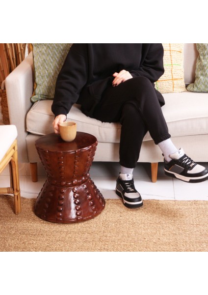 Mylamp Elegance El Yapımı - Carvıng Mungur Sehpa 38X40 cm modelleri