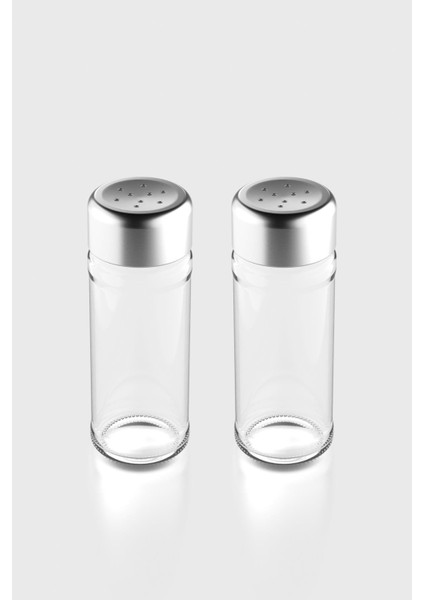 Voca 112 ml Metal Kapaklı 2'li Cam Tuzluk Biberlik Seti 121011 fiyatları