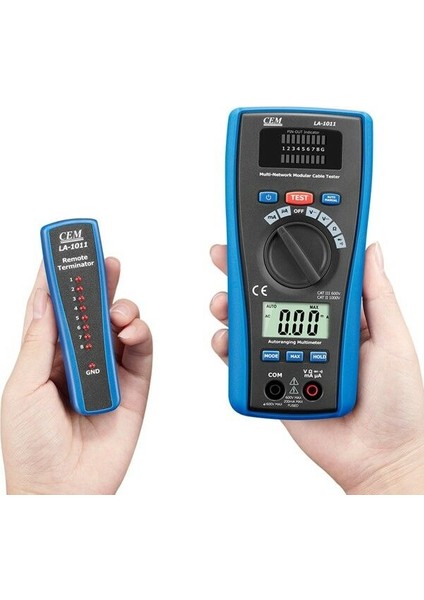 LA-1011 Lan Kablosu Test Cihazı ve Multimetre modelleri