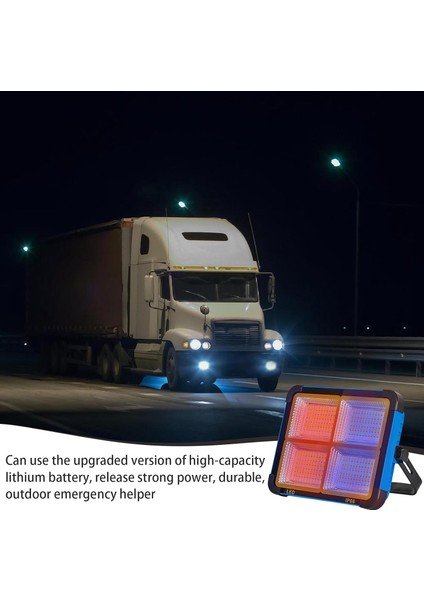 L03 Solar Taşınabilir LED Kamp Lambası – 150W 306 LED USB Şarjlı Powerbank Özellikli Su Geçirmez Flaşhör 4 Mod modelleri