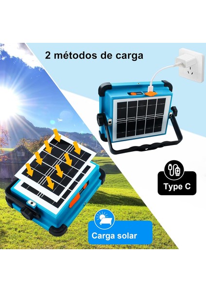 L03 Solar Taşınabilir LED Kamp Lambası – 150W 306 LED USB Şarjlı Powerbank Özellikli Su Geçirmez Flaşhör 4 Mod
