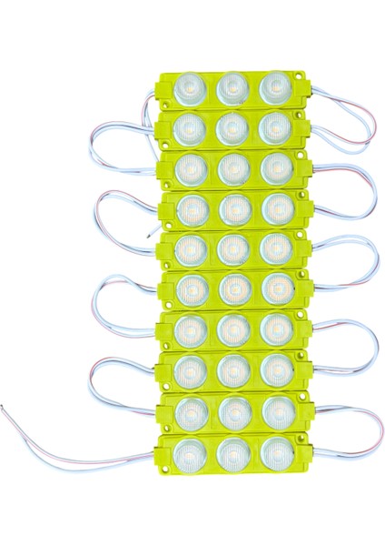 Parmak Lamba Camlı Sarı Gün Işığı 24V 10'lu Br 040 99 37