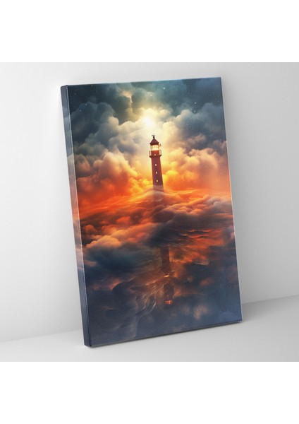 Fener Tablosu - Duvar Dekorasyonu - Kanvas Tablo