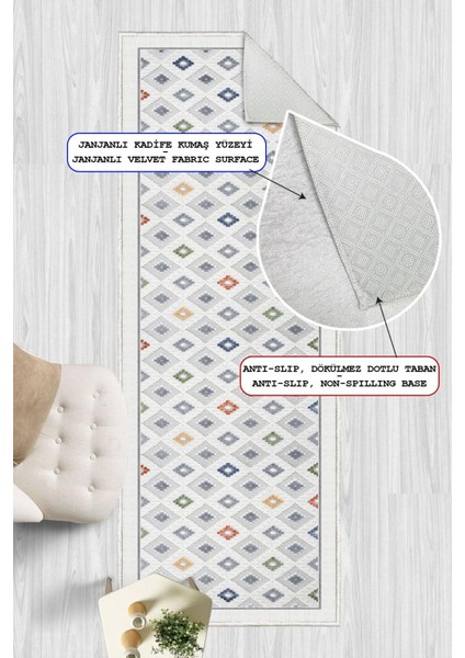 Dijital Baskılı Dekoratif Kaymaz Taban Yıkanabilir Kilim Yolluk Antre Hol Halısı Salon Halısı fiyatları