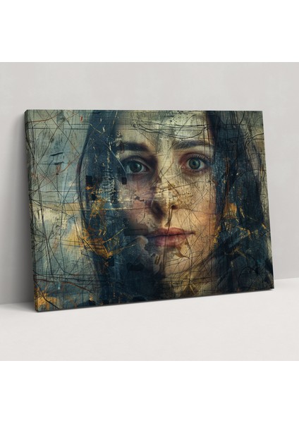 Leonardo Da Vinci Mona Lisa Portresi Kanvas Tablo - Duvar Sanatı