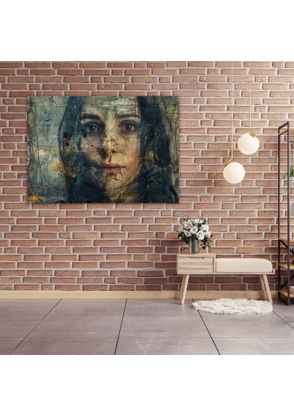 Leonardo Da Vinci Mona Lisa Portresi Kanvas Tablo - Duvar Sanatı modelleri