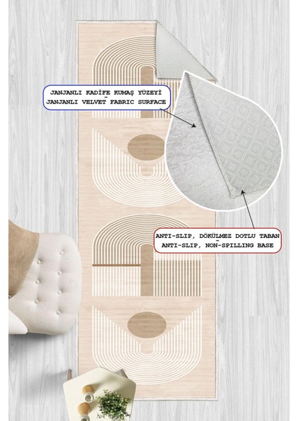 Dijital Baskılı Modern Desen Dekoratif Kaymaz Taban Yıkanabilir Yolluk Antre Hol Halısı Salon Halısı fiyatları