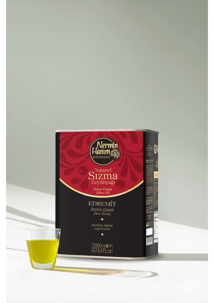 Naturel Sızma Soğuk Sıkım Zeytinyağı 2 lt