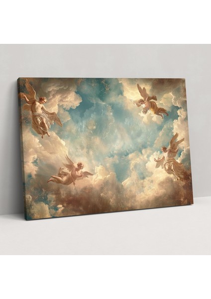 Michelangelo Kanvas Tablo - Ev Dekorasyonu Duvar Dekorasyonu