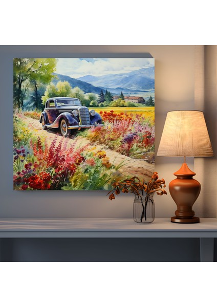 Mercedes Suluboya Duvar Sanatı - Çiçekler Duvar Dekorasyonu Ev Dekorasyonu fiyatları