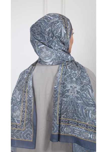 Lo'cella Desenli Pamuk Vual Şal fırsatları