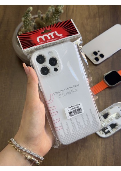 iPhone 16 Pro Max Uyumlu Süper Ince Mat Ultra Thin Silikon Kılıf indirimleri