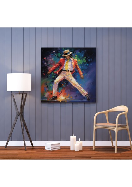 Michael Jackson Impresyonist Tablo - Duvar Dekorasyonu Kanvas Tablo Sanatı modelleri