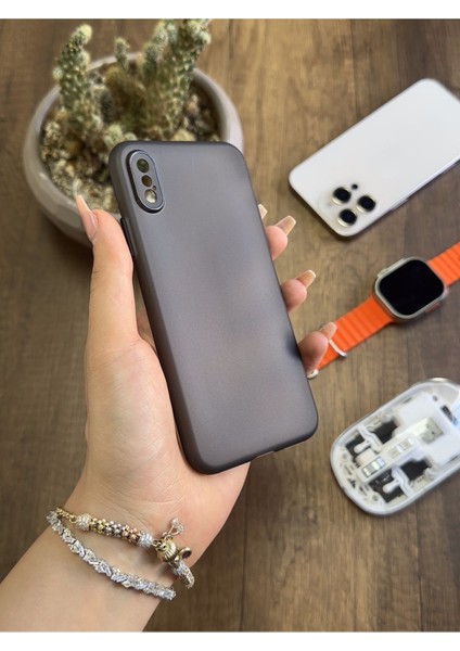 iPhone x Uyumlu Süper Ince Mat Ultra Thin Silikon Kılıf