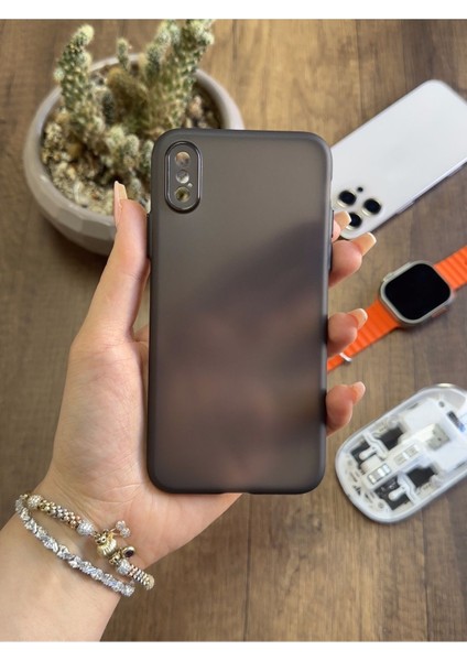 iPhone x Uyumlu Süper Ince Mat Ultra Thin Silikon Kılıf fırsatları