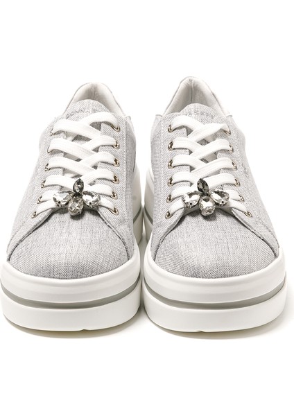 Kadın Sneaker ( Günlük) 185551DS Donna Serena Tomaıa 5551DS Grey Silver fırsatları