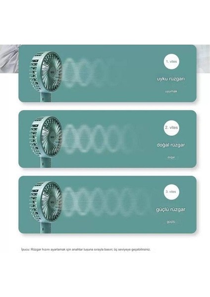Minimal Tasarım Sessiz Taşınabilir Mini Fan USB Şarjlı Pervaneli Soğutucu Küçük El Vantilatörü Fan fiyatları