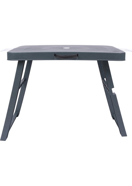 Büyük Boy Katlanabilir Taşıma Kulplu Portatif Plastik Kamp ve Balkon Sehpası ( 68X48X55 cm )
