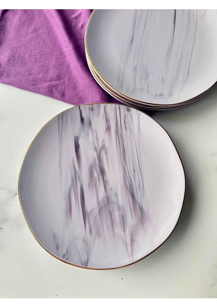 Purple Pasta Servis Tabak 6'lı