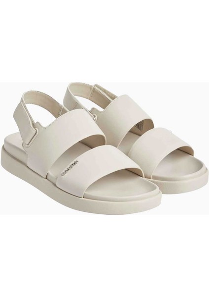 Flat Sandal Metal Logolu Kadın Sandalet fiyatları