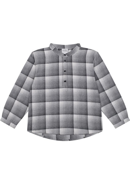 Gri Ekose Gömlek