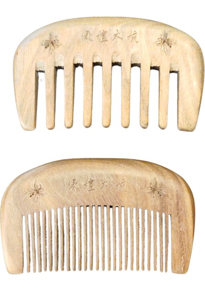 Doğal Pelesenk Ağacı Mini Saç Tarağı 9-10 cm