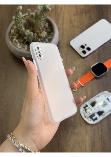 iPhone x Uyumlu Süper Ince Mat Ultra Thin Silikon Kılıf