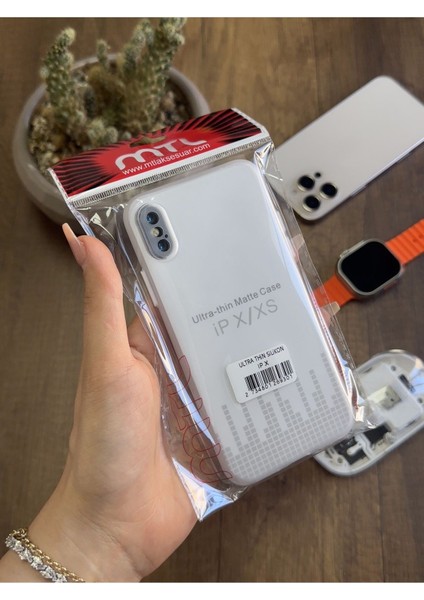 iPhone x Uyumlu Süper Ince Mat Ultra Thin Silikon Kılıf indirimleri