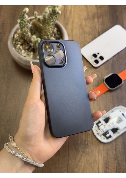 iPhone 13 Pro Uyumlu Süper Ince Mat Ultra Thin Silikon Kılıf