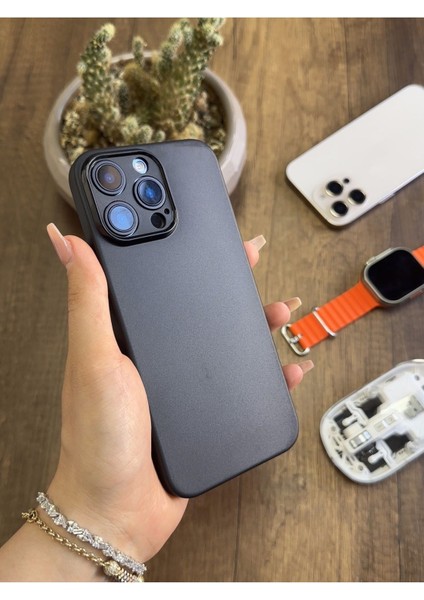 iPhone 13 Pro Max Uyumlu Süper Ince Mat Ultra Thin Silikon Kılıf