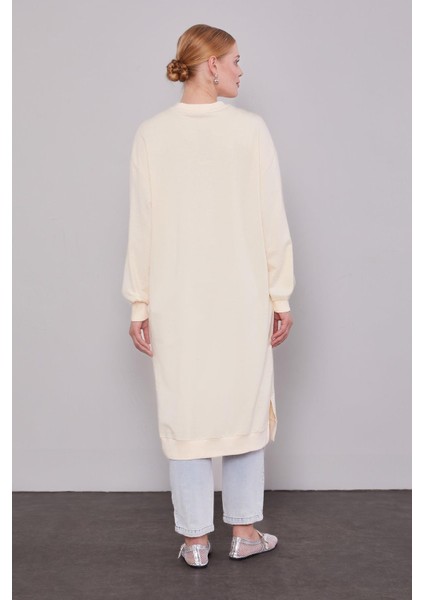 Bej Uzun Ribana Sweatshirt fırsatları