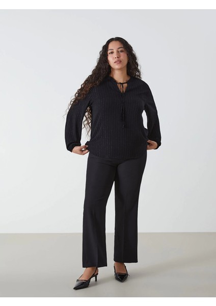 Lcwaıkıkı Classic Siyah Standart Fit Kadın Pantolon modelleri