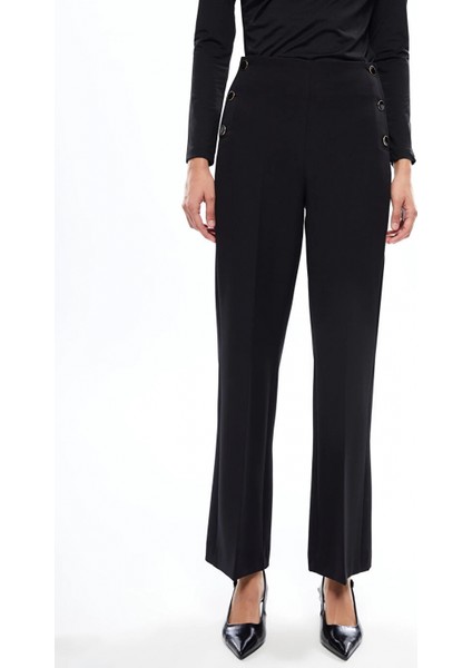 Lcwaıkıkı Classic Siyah Standart Fit Kadın Pantolon fırsatları