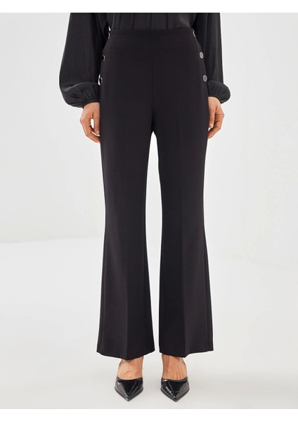 Lcwaıkıkı Classic Siyah Standart Fit Kadın Pantolon indirimleri