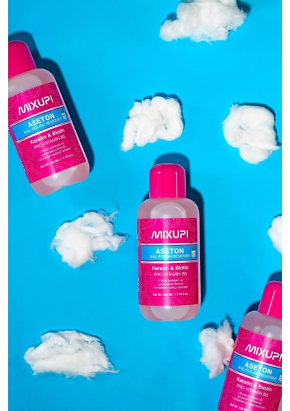 Tırnak Bakım Asetonu 220 ml Keratin ve Biotin Destekli Şeffaf Formül Manikür ve Pedikür İçin fiyatları