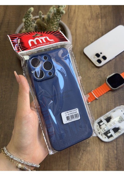 iPhone 16 Pro Max Uyumlu Süper Ince Mat Ultra Thin Silikon Kılıf indirimleri