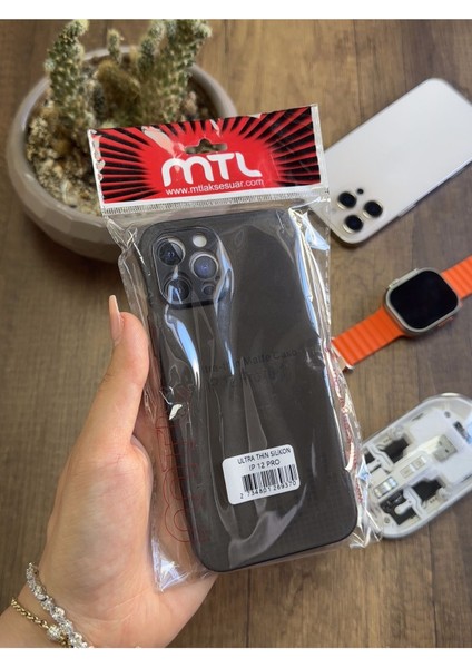 iPhone 12 Pro Uyumlu Süper Ince Mat Ultra Thin Silikon Kılıf indirimleri