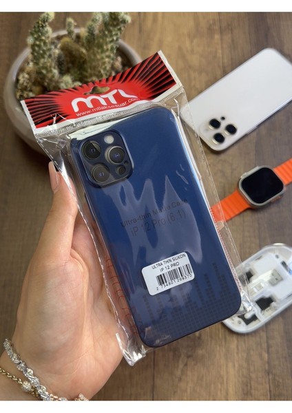 iPhone 12 Pro Uyumlu Süper Ince Mat Ultra Thin Silikon Kılıf indirimleri