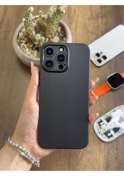 iPhone 16 Pro Max Uyumlu Süper Ince Mat Ultra Thin Silikon Kılıf fırsatları