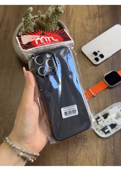 iPhone 16 Pro Max Uyumlu Süper Ince Mat Ultra Thin Silikon Kılıf indirimleri