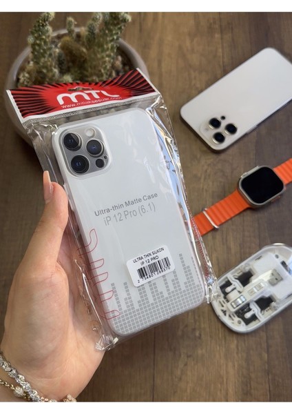 iPhone 12 Pro Uyumlu Süper Ince Mat Ultra Thin Silikon Kılıf indirimleri
