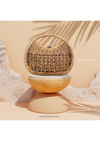 Mylamp Mybag Rattan Çanta 30X13X25 cm fiyatları